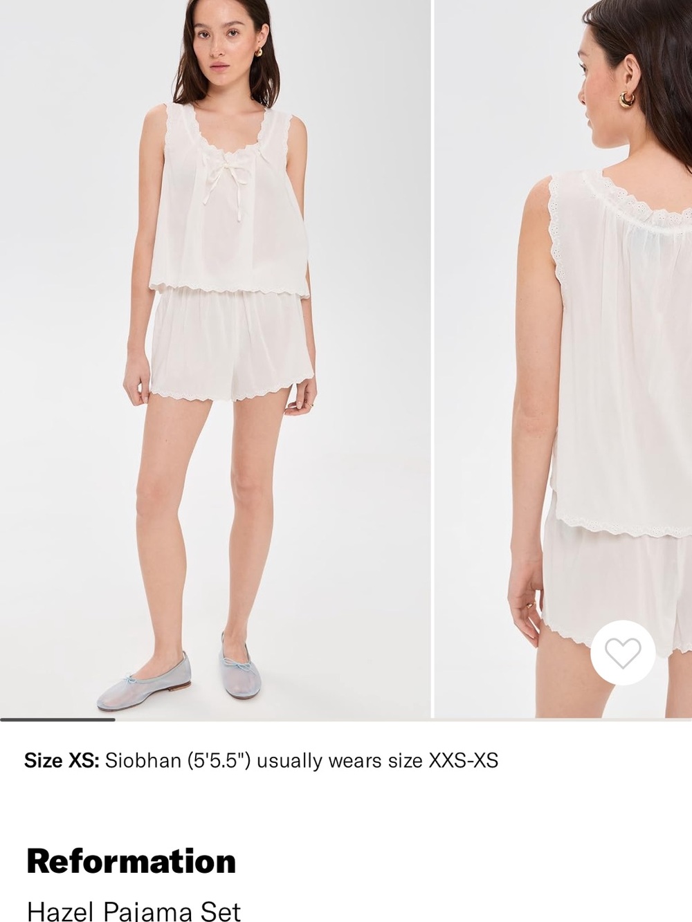 Reformation Hazel Pajama Set